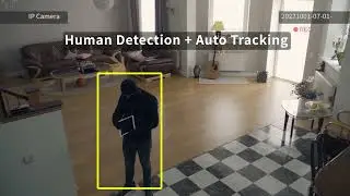 5MP PTZ Dome Security Camera with Outdoor Surveillance Wifi and Human Detection Auto Tracking