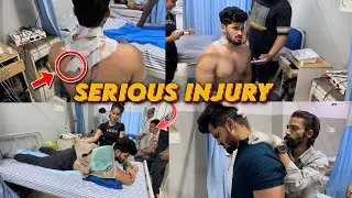 Serious injury ho gye pure night so nhi paya 🥲 