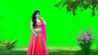 Green video background video // Green screen video // tree flower green screen video