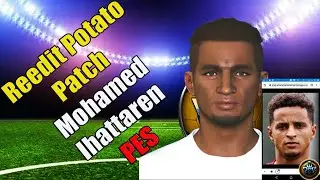 How to edit and create 100% player MOHAMED IHATTAREN PES Edit⚽🥈