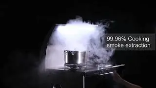 Entive Integrated Cooker F7 Amazing smoke extraction