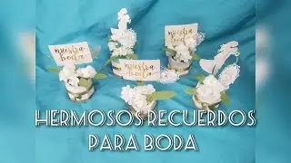 Hermosos recuerditos para boda[hechos con molde de silicon]