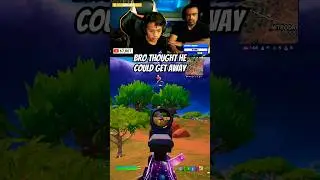 Bro thought he could get away 🏃‍♂️ #fortnite #romike2013