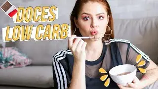 3 RECEITAS DOCES Low Carb|Keto - mega fácil!!!!