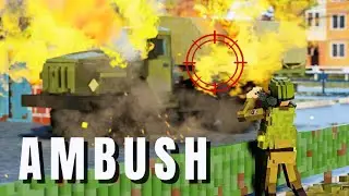 💥REALISTIC MILITARY AMBUSH – ATGM, IED & RPG Destruction !