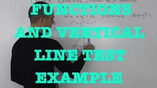 MCR3U - functions and vertical line test example 1