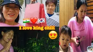 King chili lover/ U-morok ubada awaba loina kaore😭😍🇮🇳❤️🇰🇷