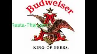 BUDWEISER BEER LOGO WHITE TEE-SHIRT