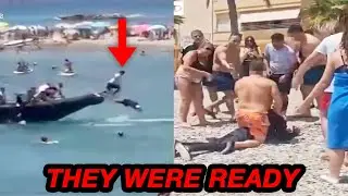 Vacationers Just Stopped the Invasion..