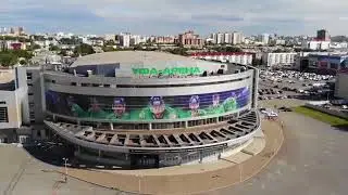 Обновленный фасад "Уфа-арена"