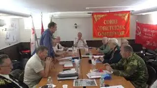 28.06.2019 г. Москва. Заседание ЦС и КРК МОО ССО России. Коновалов  С. И.  г. Нижний Новгород.