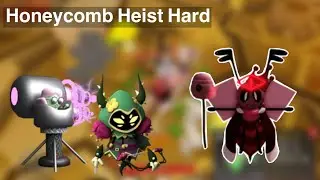 Honeycomb Heist Hard - Tower Heroes