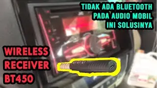 Review Wireless Receiver BT450. Untuk Putar Musik di Mobil.