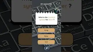 What’s the chemical symbol for Silver ?