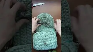 Нужен МК? Сумка-зефирка крючком. 