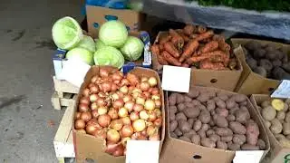 Central Market in Maysky, KBR. Overview. Prices!