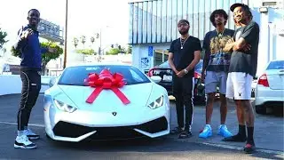 I BOUGHT MY BEST FRIEND A LAMBORGHINI??