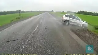 Обгон на закруглении дороги, ДТП