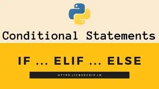 Python Conditional Statement | if ... else Statement
