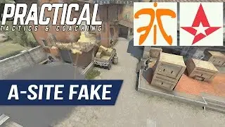 CS:GO Tactic  -  Fnatic vs Astralis  -  De_Inferno A-site Fake & B-site Take  @ IEM Katowice 2017