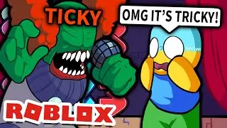 I Pretended To Be TRICKY In Roblox Friday Night Funkin