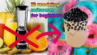3D modeling software for beginners that is not blender