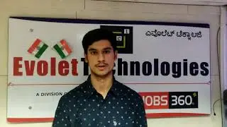 Internship Program - Evolet Technologies, Bangalore