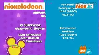 Playhouse Disney UK Abby Hatcher Credits (PAL)