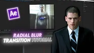 Radial Blur Transition Tutorial | After Effects