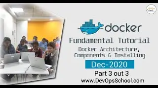 Docker Fundamental Tutorial |Docker Architecture, Components |Dec 2020 Part-3 out 3