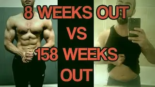 8 WEEKS OUT vs 158 WEEKS OUT | Upper Body Workout ft Adam Mcdonald