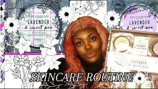 Unboxing Body Collection England Lavender & Sweet Peas Skincare 🌸✨
