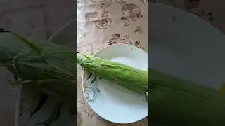 Кукуруза в микроволновке. #лайфхаки #лайфхак