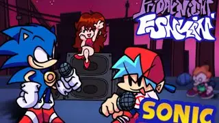 Friday Night Funkin sonic exe (fnf best popular mod) super animation