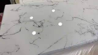 Мраморная столешница своими руками || DIY Marble countertop #ремонт #мрамор #marble #countertop