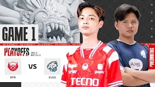 BIGETRON ALPHA vs EVOS GLORY | Playoffs Day 2 | Game 1 | 