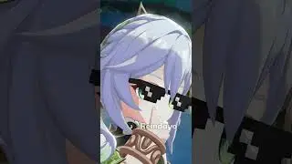 Nahida The Rock Eyebrow Animation