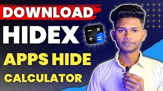 DOWNLOAD HIDEX APP | 2023 🔥🔥 | How to DOWNLOAD CALCULATOR HIDE APP |  download calculator hide app