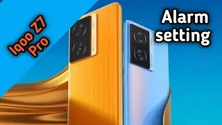 How To Set Alarm In Iqoo Z7 Pro, Alarm Setting In Iqoo Z7 Pro,Iqoo Z7 Pro, Mein Alarm Kaise Set Kare