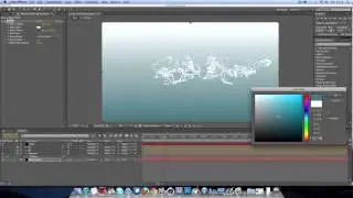 Particles Transition to Text Tutorial  After Effects CS6 Trapcode Form