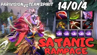 Young Talent “Satanic” DESTROYS Team Spirit with Templar Assassin! 👑