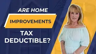 Are home improvements tax deductible?