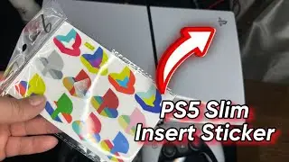 PS5 Slim Insert Sticker