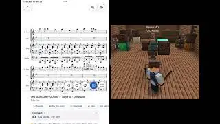 The world revolving (Minecraft orchestra