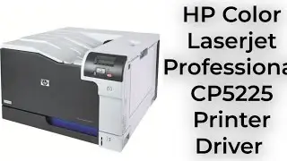 HP Color LaserJet Professional CP5225 Printer Driver #hp #printer #windows