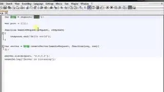 Basic Node.js HTTP server
