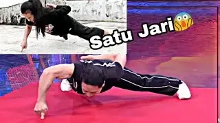 PUSH UP 1 TANGAN & 1 JARI