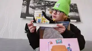 vans x simpsons unboxing /Swedish