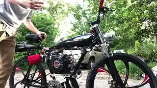 Starting my bike for sale.