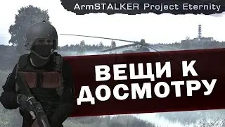 ArmSTALKER Project Eternity: Вещи к досмотру.